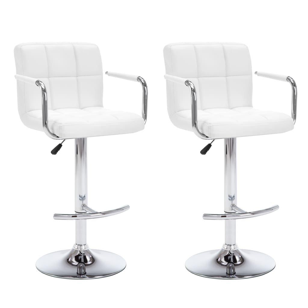 VidaXL Tabouret de bar cuir artificiel  