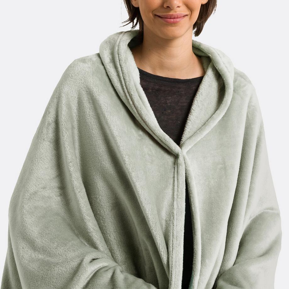 SO'HOME Fleecedecke mit Ärmeln Javi  