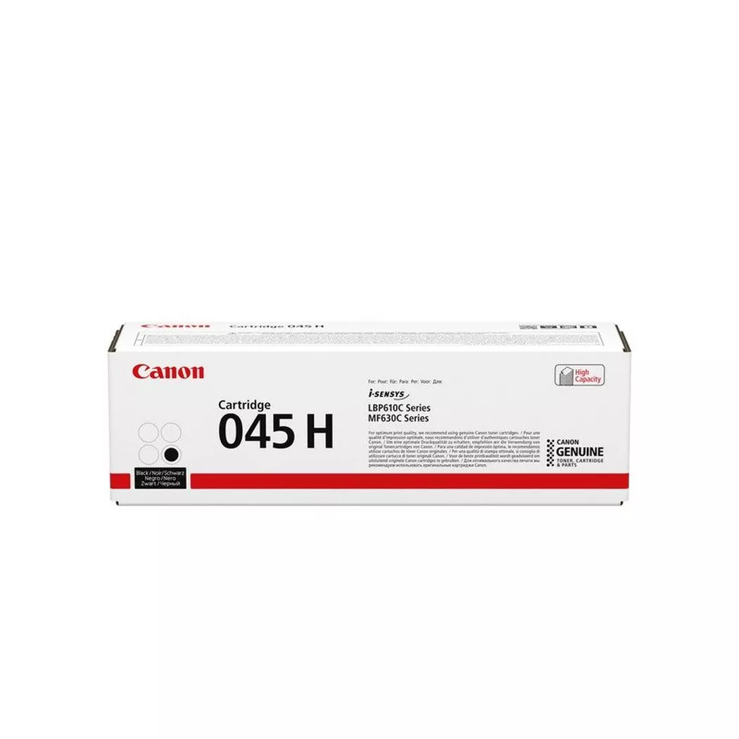 Canon – Toner-Modul 045 H schwarz 1246C002 LBP613Cdw/611Cn 2800 Seiten, One Size