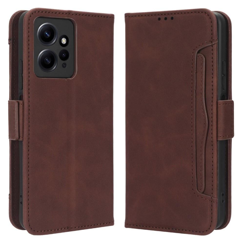 Cover-Discount  Xiaomi Redmi Note 12 4G - Etui Mit Vielen Kartenfächer 