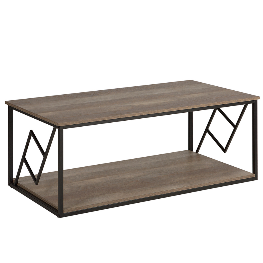 Beliani Table basse en Panneau de particules Industriel FORRES  