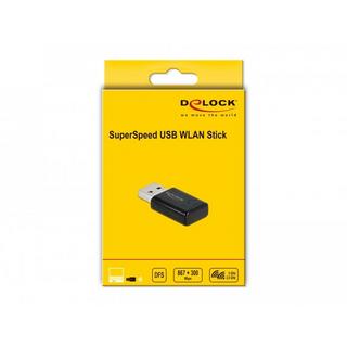 DeLock  USB 3.0 Dualband WLAN ac/a/b/g/n Micro Stick 867 + 300 Mbps 