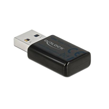 DeLock  USB 3.0 Dualband WLAN ac/a/b/g/n Micro Stick 867 + 300 Mbps 