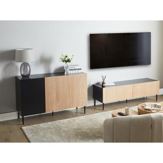 Beliani Meuble TV en MDF Moderne BLYTHE  