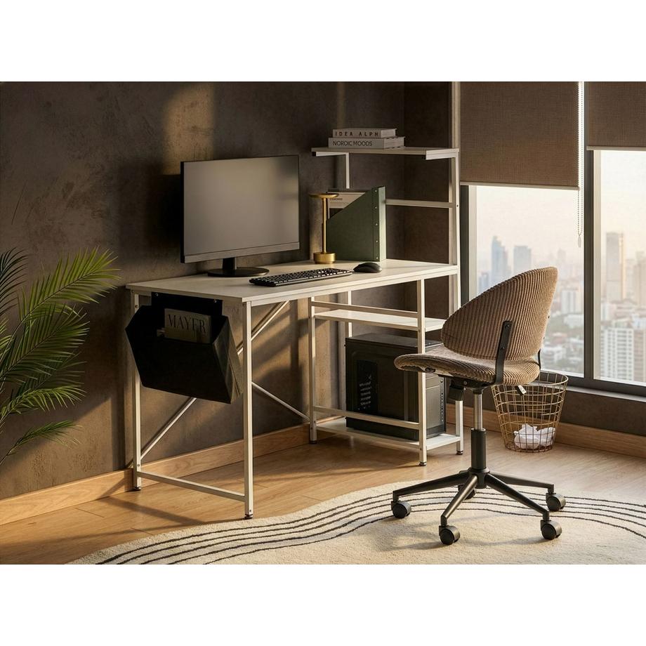 Beliani Table de bureau en MDF  ARAMINGO  