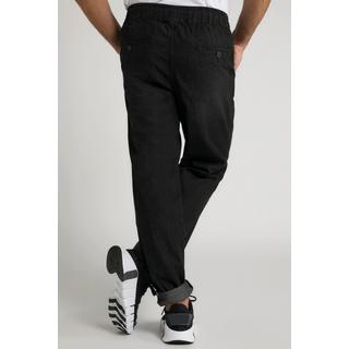 JP1880  Pantalon aspect jean. Coupe Relaxed Fit 4 poches 