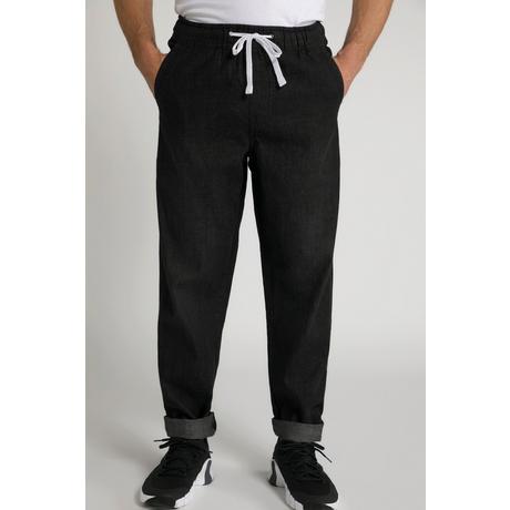 JP1880  Pantalon aspect jean. Coupe Relaxed Fit 4 poches 