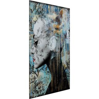 KARE Design Glasbild Lady Flower 100x150  