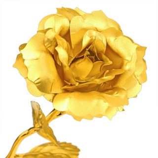 eStore Rose Éternelle - Or avec tige dorée  