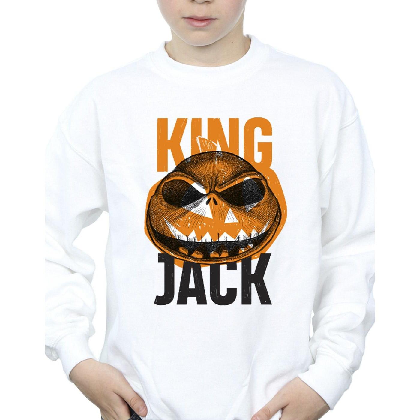 Disney  The Nightmare Before Christmas King Jack Sweatshirt 