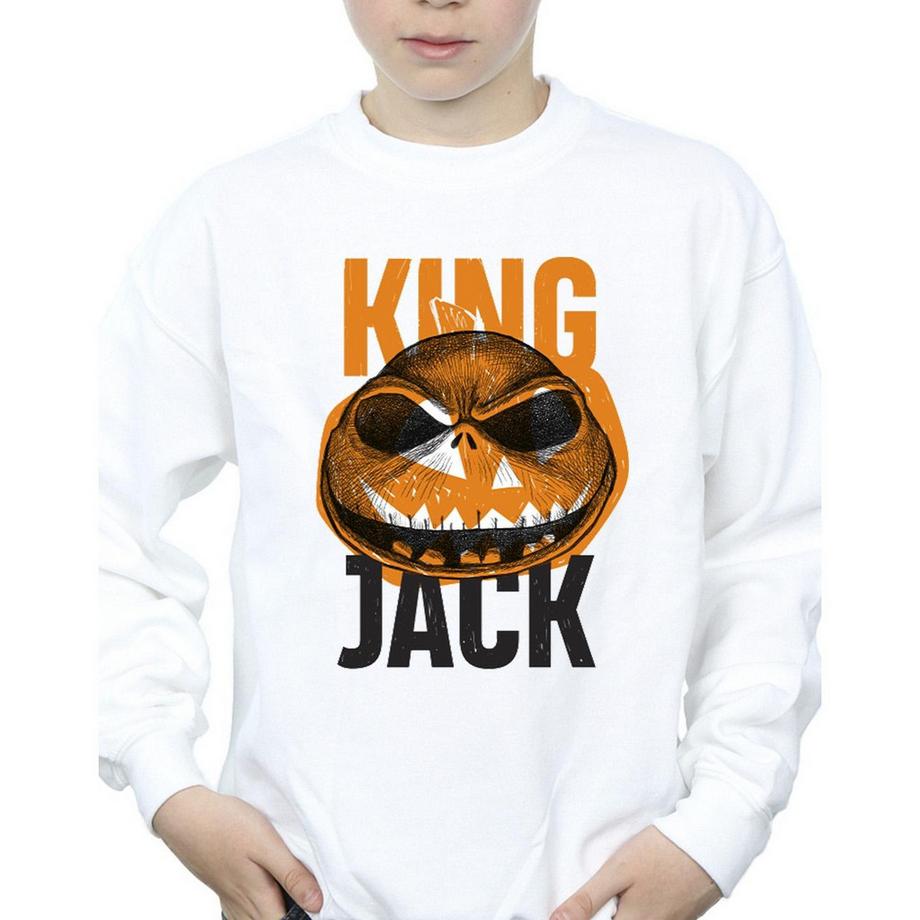 Disney  The Nightmare Before Christmas King Jack Sweatshirt 