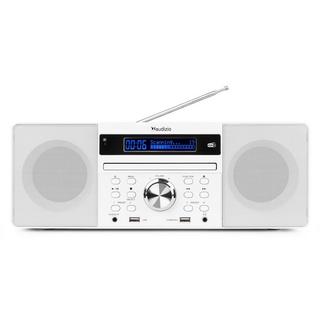 Audizio  Audizio Prato Heim-Audio-Mikrosystem 60 W Weiß 