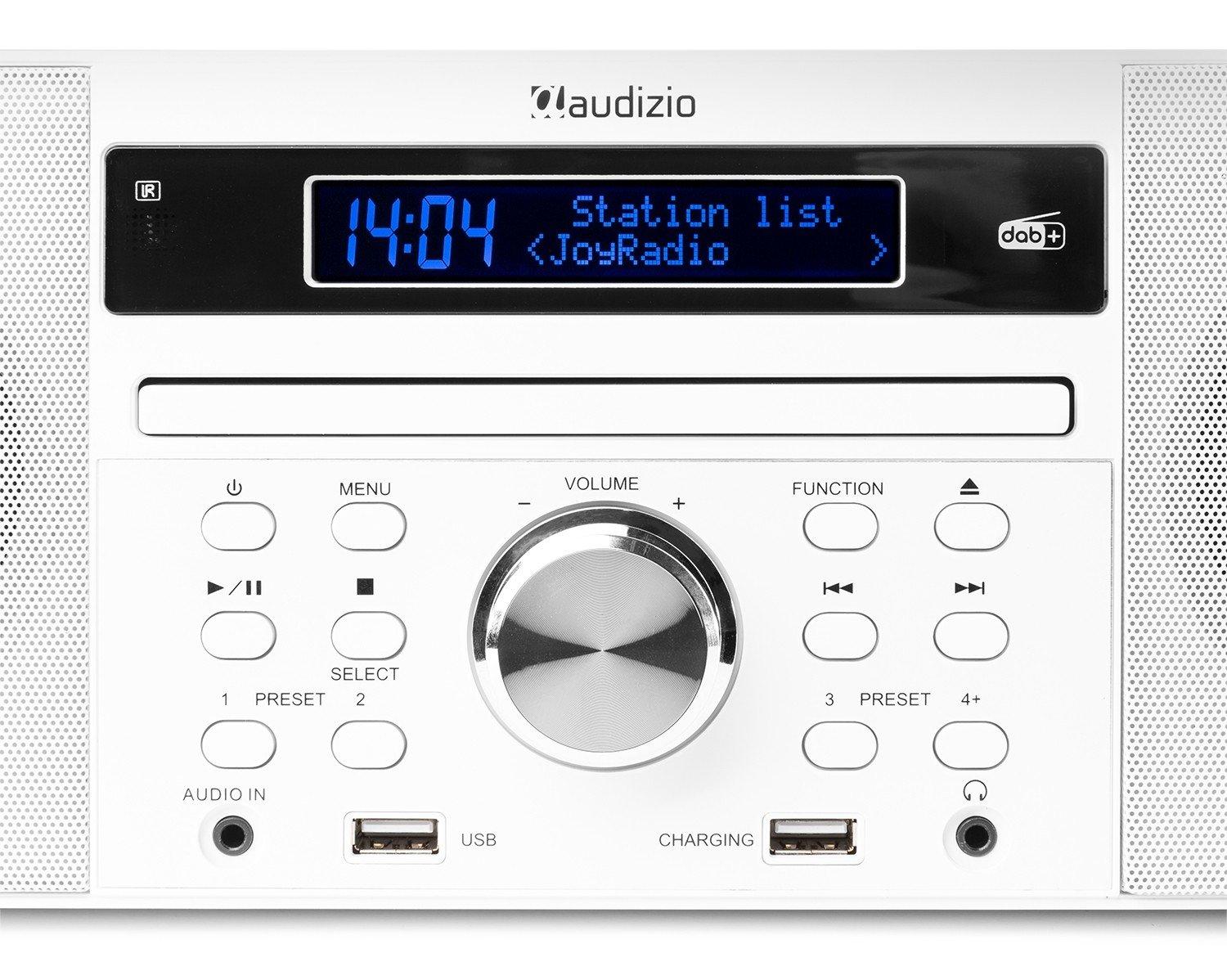 Audizio  Audizio Prato Système micro audio domestique 60 W Blanc 