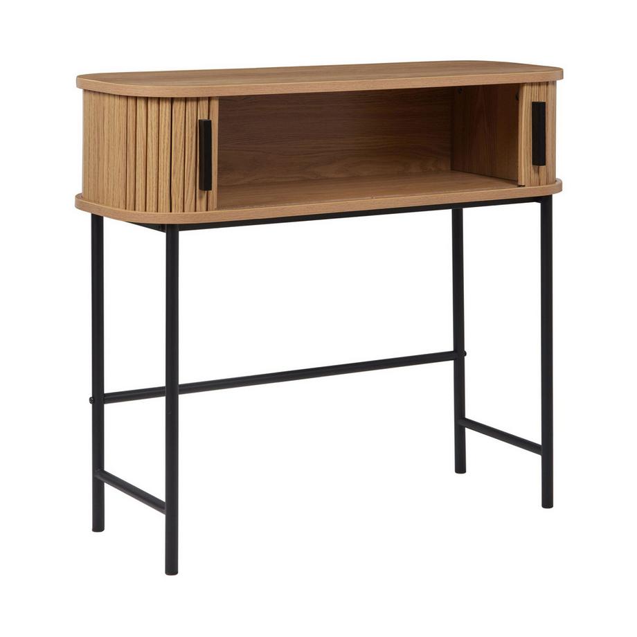 Beliani Konsolentisch aus MDF-Platte Retro BRADLEY  