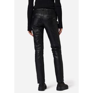 RICANO  Lederhose Donna, mit Biker-Elementen 