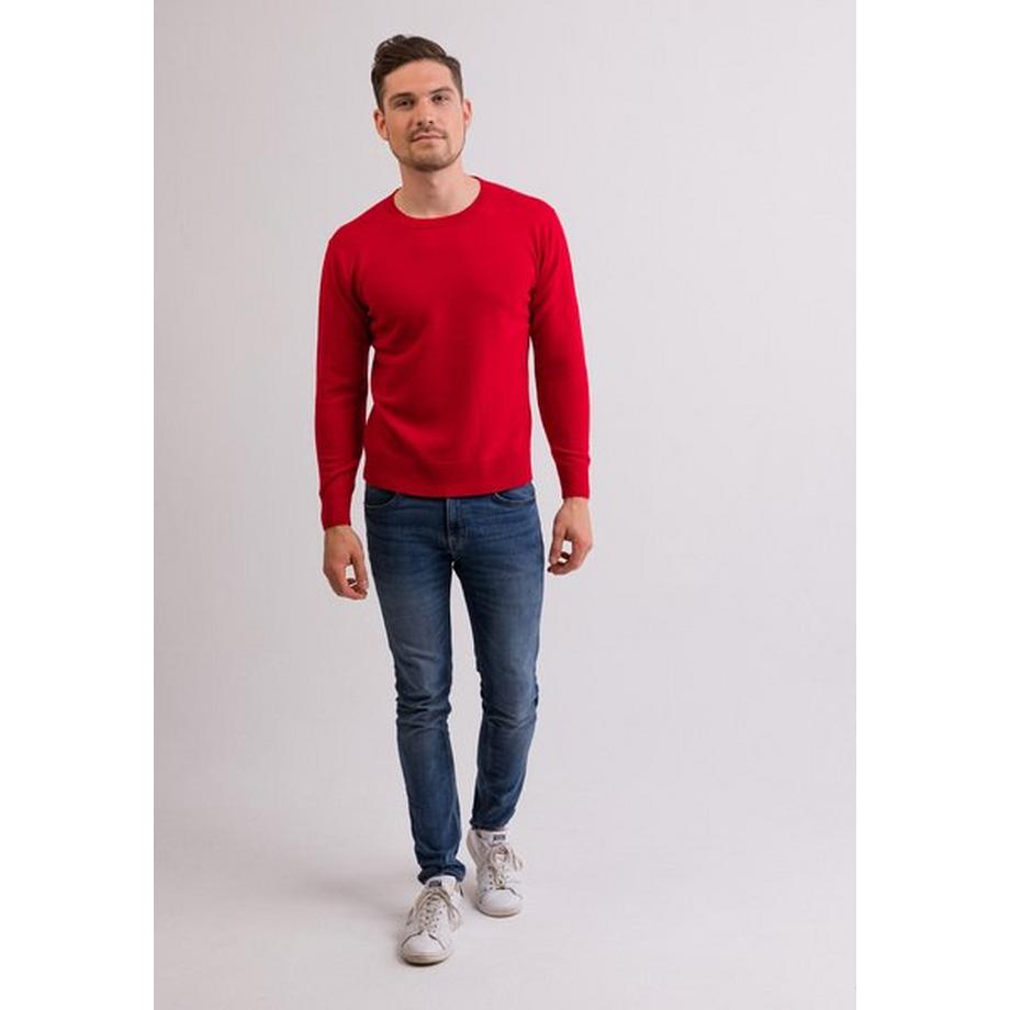 CASH-MERE.CH Pull col rond en cachemire  