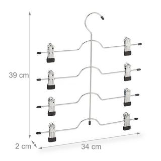 B2X Set di 2 grucce per pantaloni  