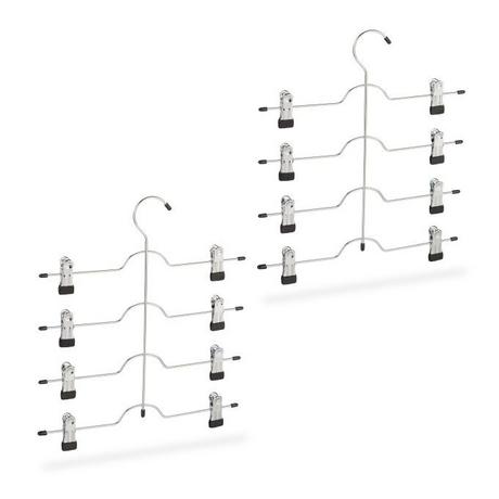 B2X Set di 2 grucce per pantaloni  