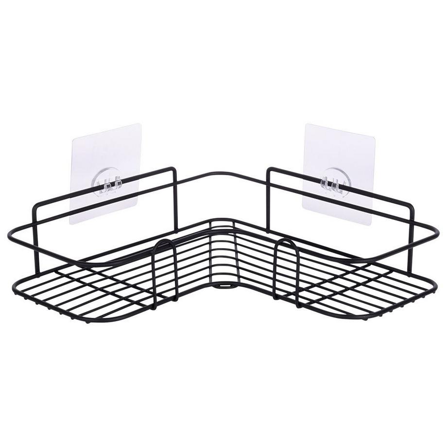 B2X  Etagère d'angle pour la salle de bain - Autocollante et résistante 