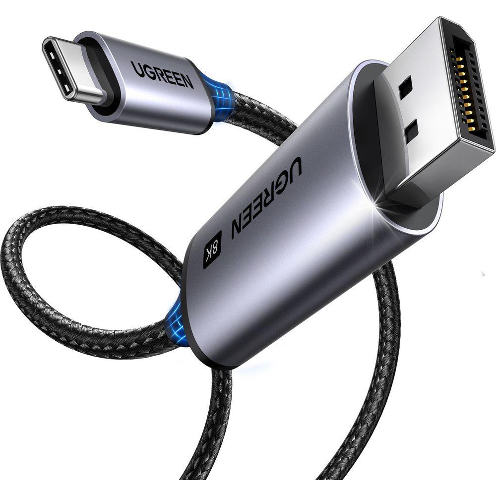UGREEN  Câble Ugreen USB-C vers DisplayPort, 8K, 1 m 