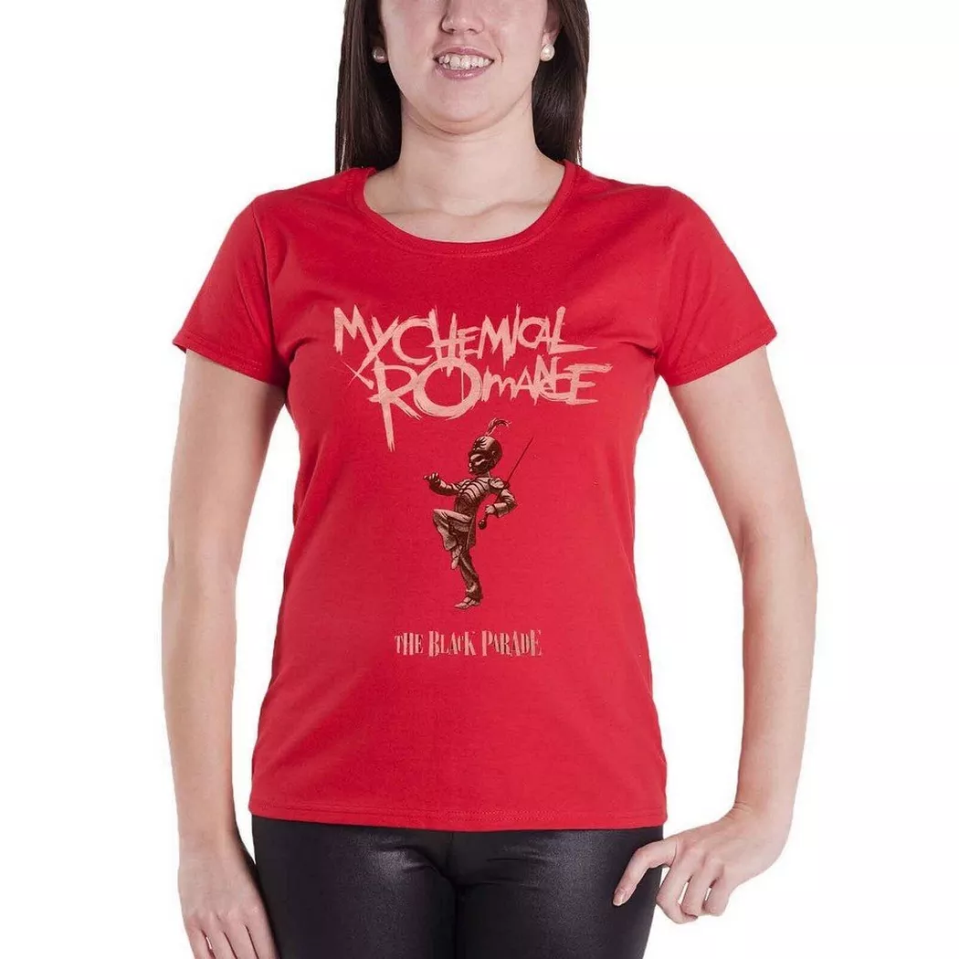 My Chemical Romance - The Black Parade TShirt, für Damen, Rot Bunt, Größe XL
