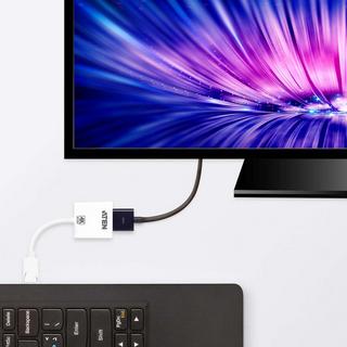 Nedis  Cavo display DisplayPort maschio - HDMI femmina 0,15 m Bianco 