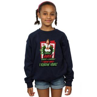 Elf  OMG Santa Sweatshirt 