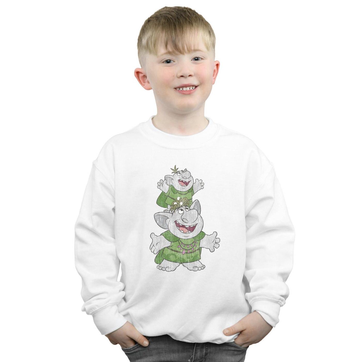 Disney  Frozen Handstacking Trolls Sweatshirt 