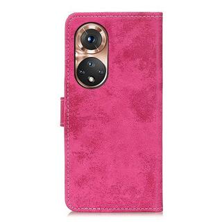 Cover-Discount  Huawei nova 9 - Étui vintage aspect daim rose 