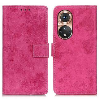 Cover-Discount  Huawei nova 9 - Étui vintage aspect daim rose 