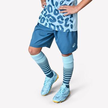 Short da calcio bambina poliestere