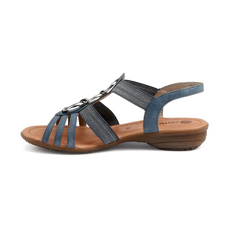 Remonte Nanao Flache Sandalen mit Zierringen  