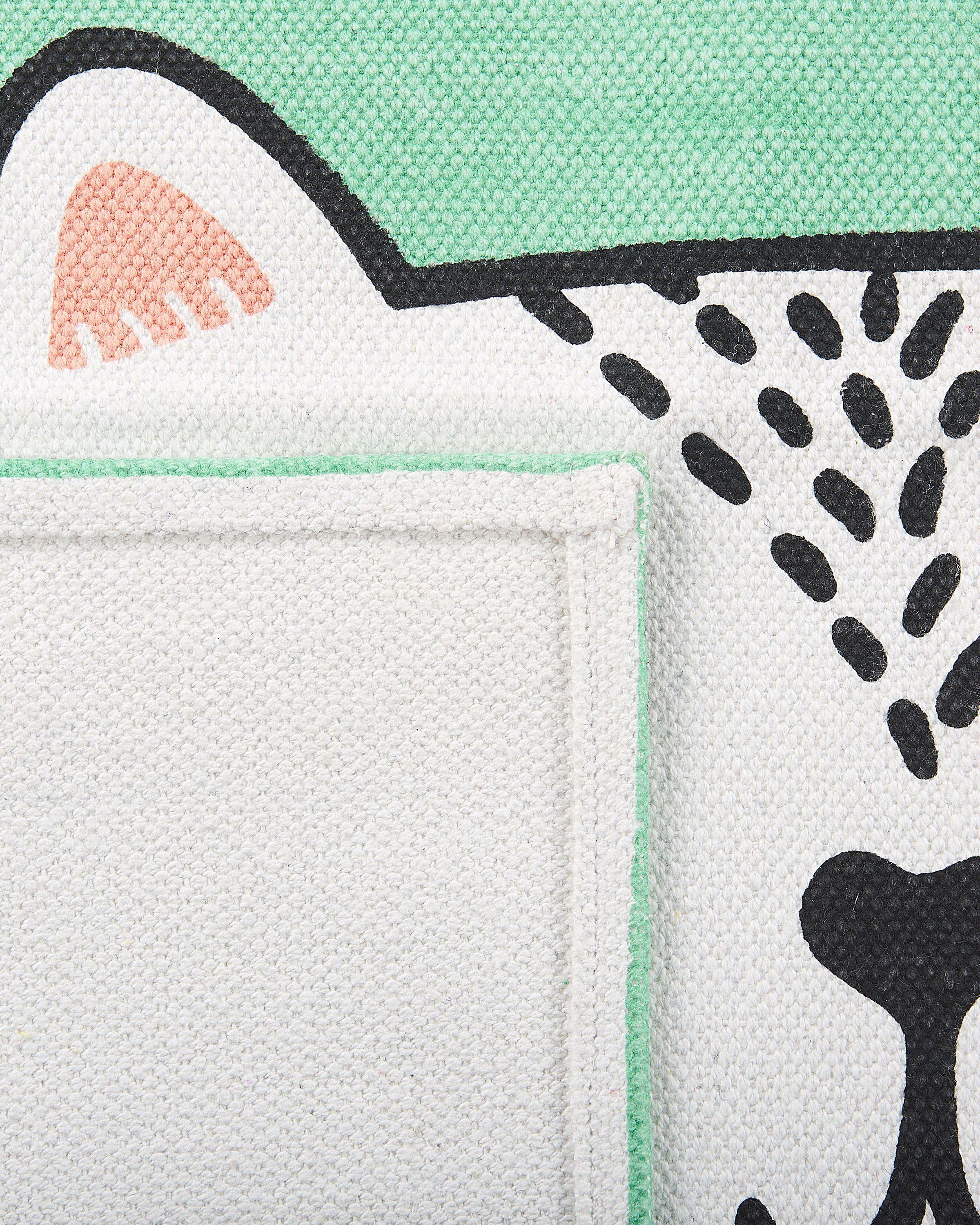 Beliani Kinderteppich aus Baumwolle Modern HOWRAH  