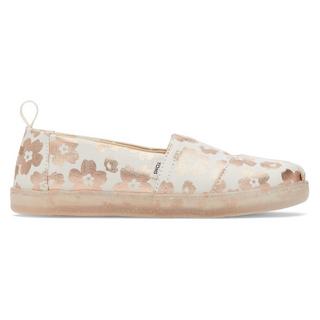 TOMS  espadrillas con stampa floreale per bambini  alpargata 