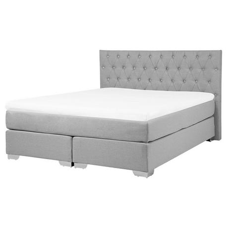 Beliani Lit Boxspring en Polyester Moderne DUCHESS  