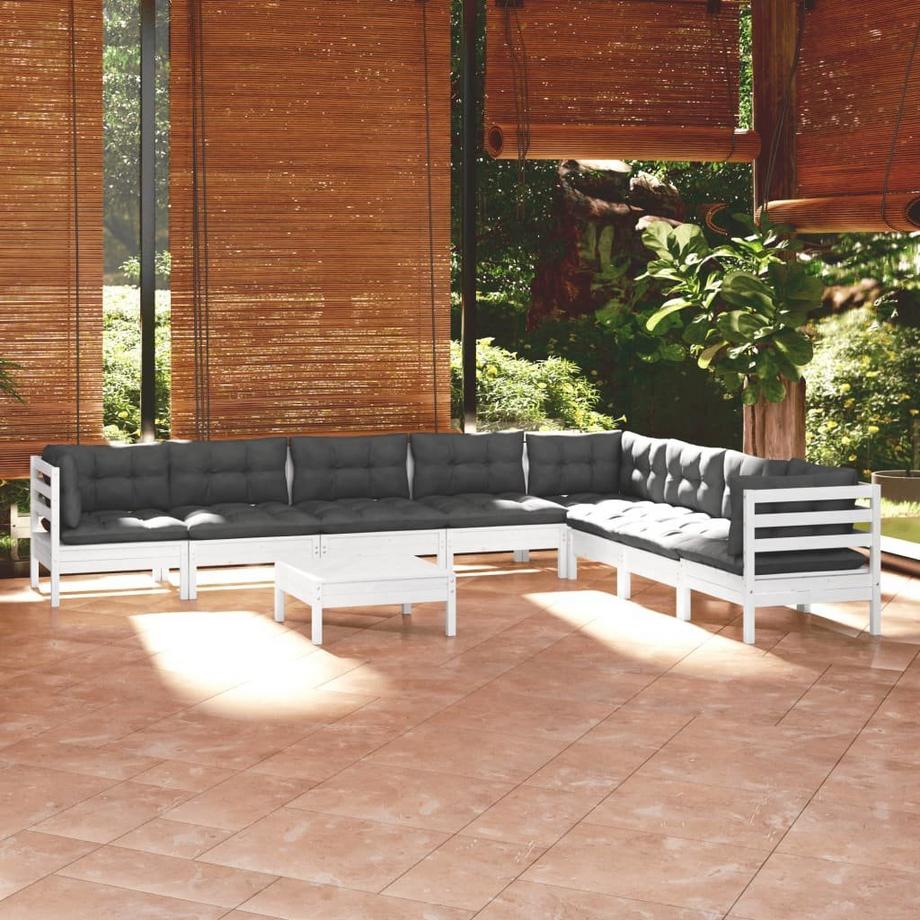 VidaXL Garten-lounge-set kiefernholz  