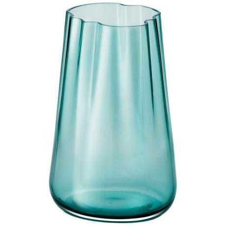 LSA International Lagoon Vase/Laterne H35cm - Meeresgrün  