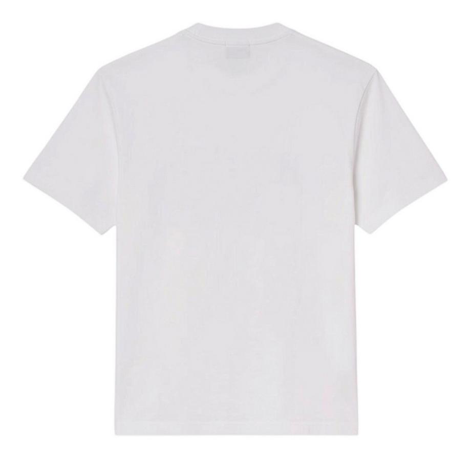 LACOSTE T-Shirt à Imprimé Graphique Logo Arqué  