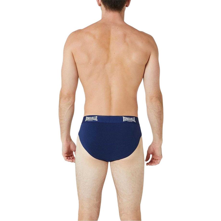LONSDALE  Slip Fascia In Vita A Contrasto Misura  (Confezione da due) 