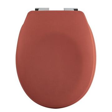 Abattant WC Thermo Dur NEELA Terracotta Mat - Charnières ABS Chromé