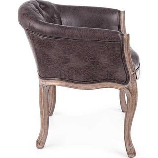 mutoni Fauteuil Diva, marron foncé  