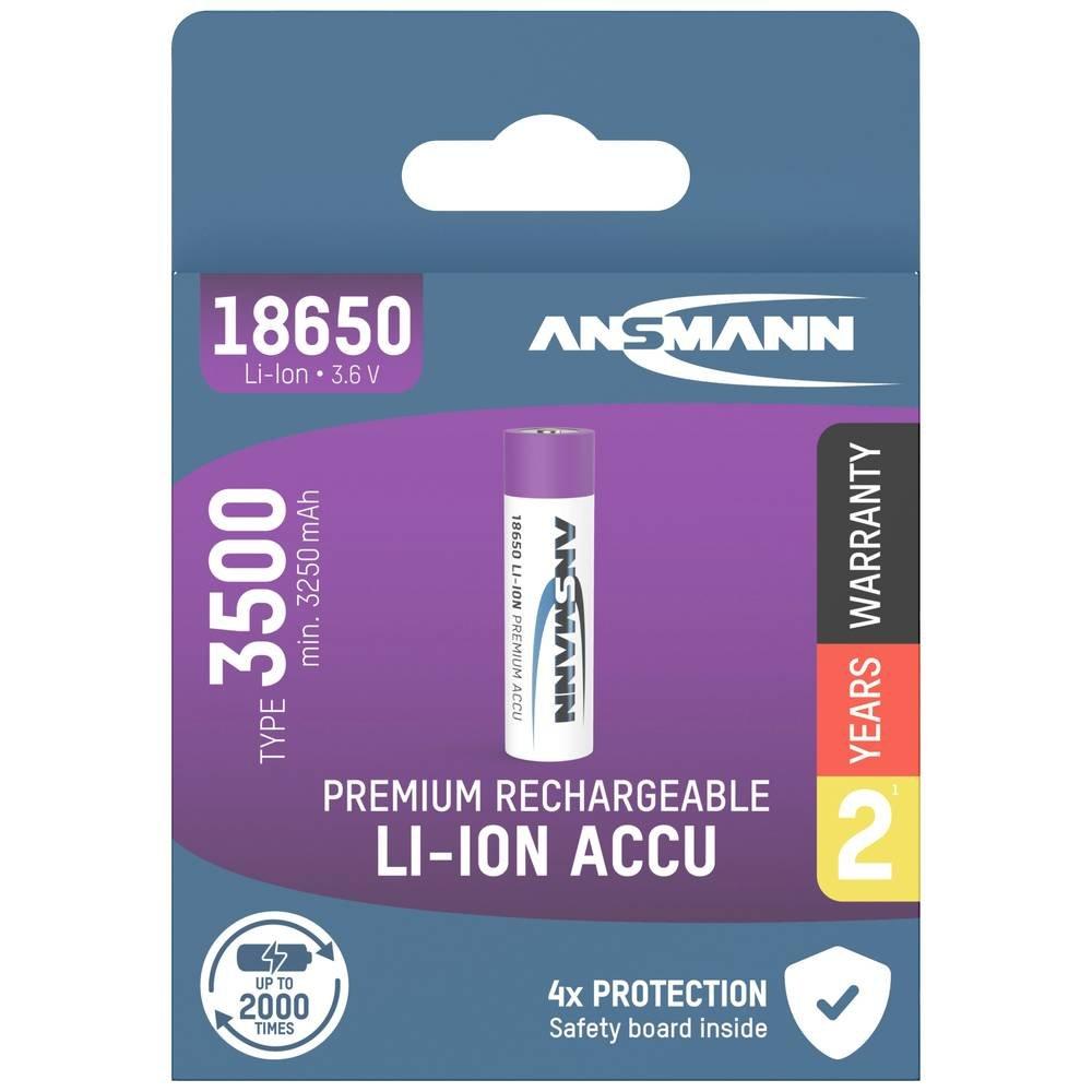 ANSMANN  Li-Ion Akku 18650 3500 mAh 