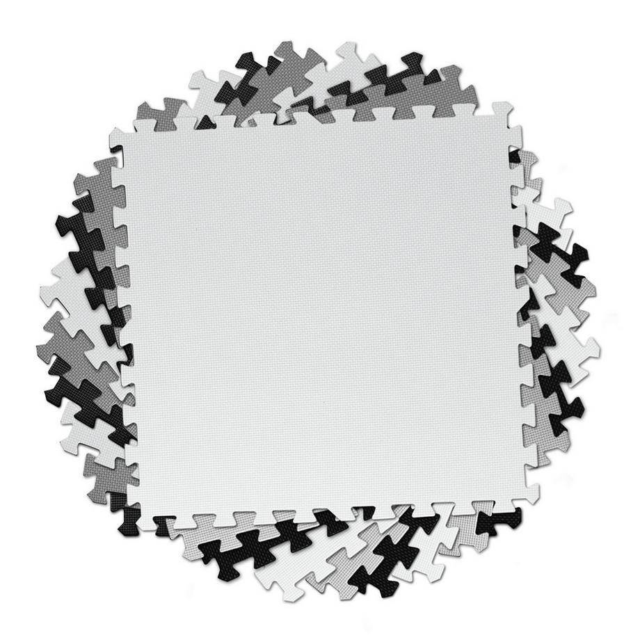 B2X  Schaumstoff-Puzzlematte Schachbrett 9-teilig 