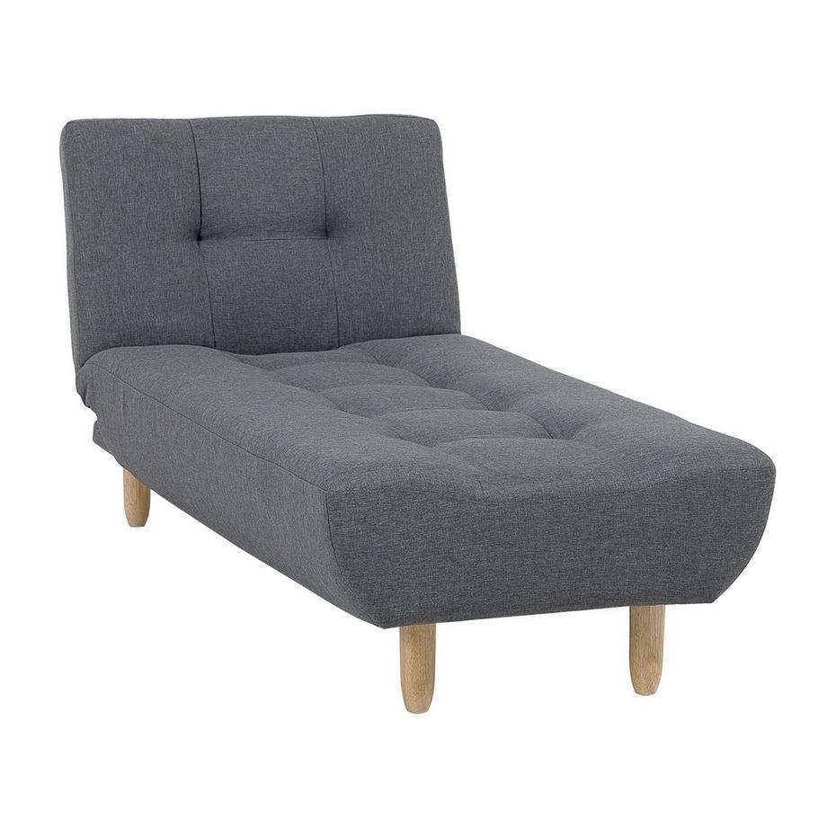 Beliani Chaise longue en Tissu Rétro ALSTEN  