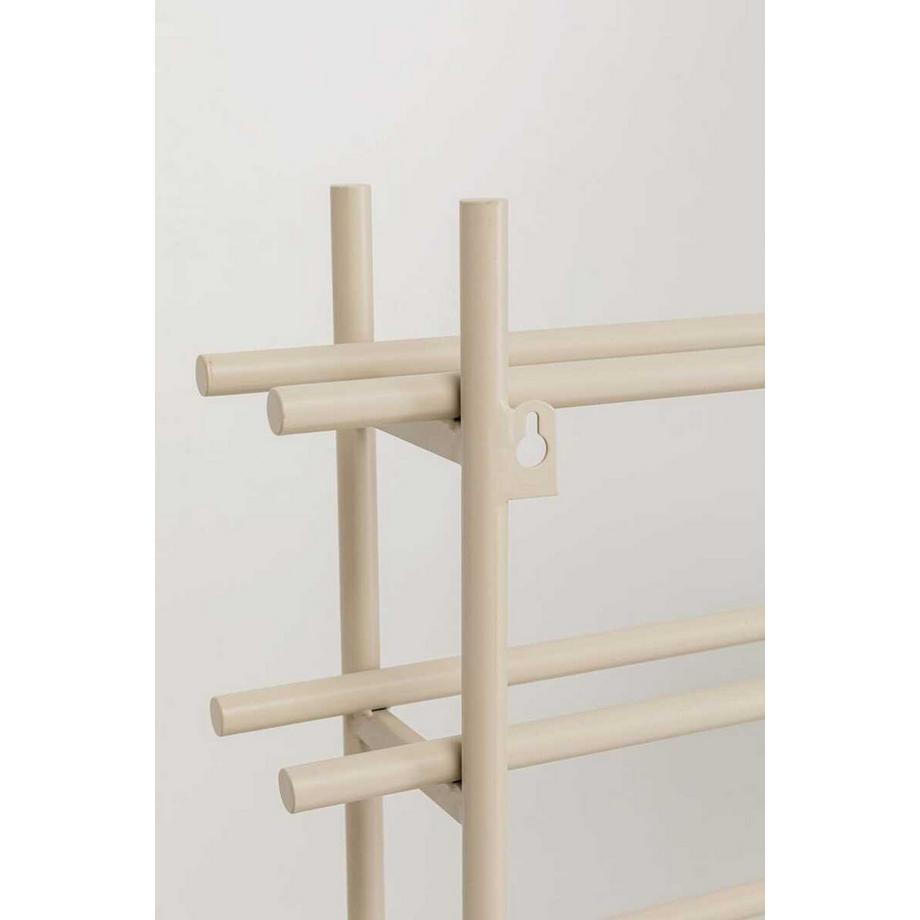 KARE Design Weinregal Cape Town Hellgrau 45x136  