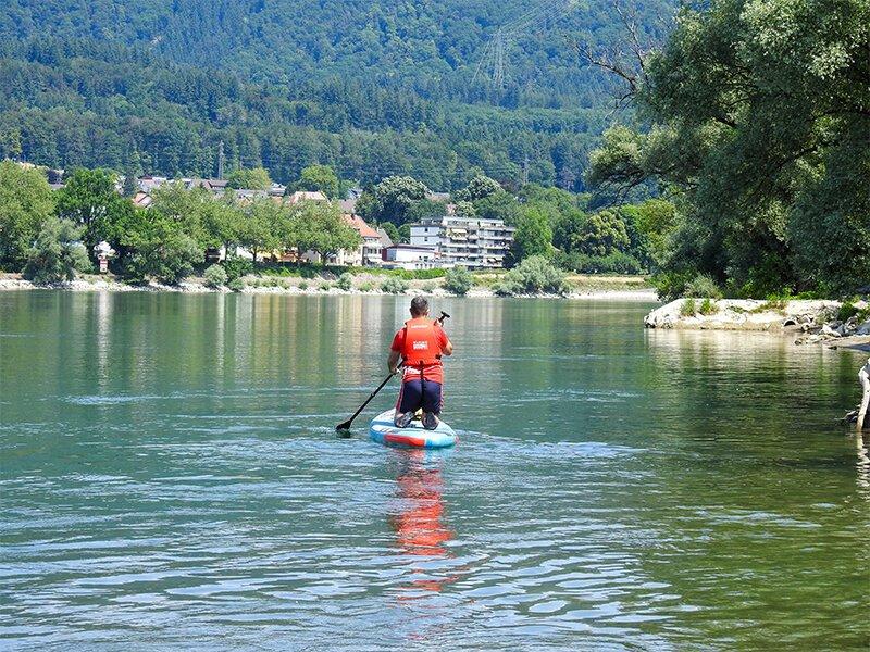 Smartbox  Emozionante lezione di SUP sul Reno a Stein per 1 persona - Cofanetto regalo 