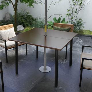 Outsunny Table de jardin  