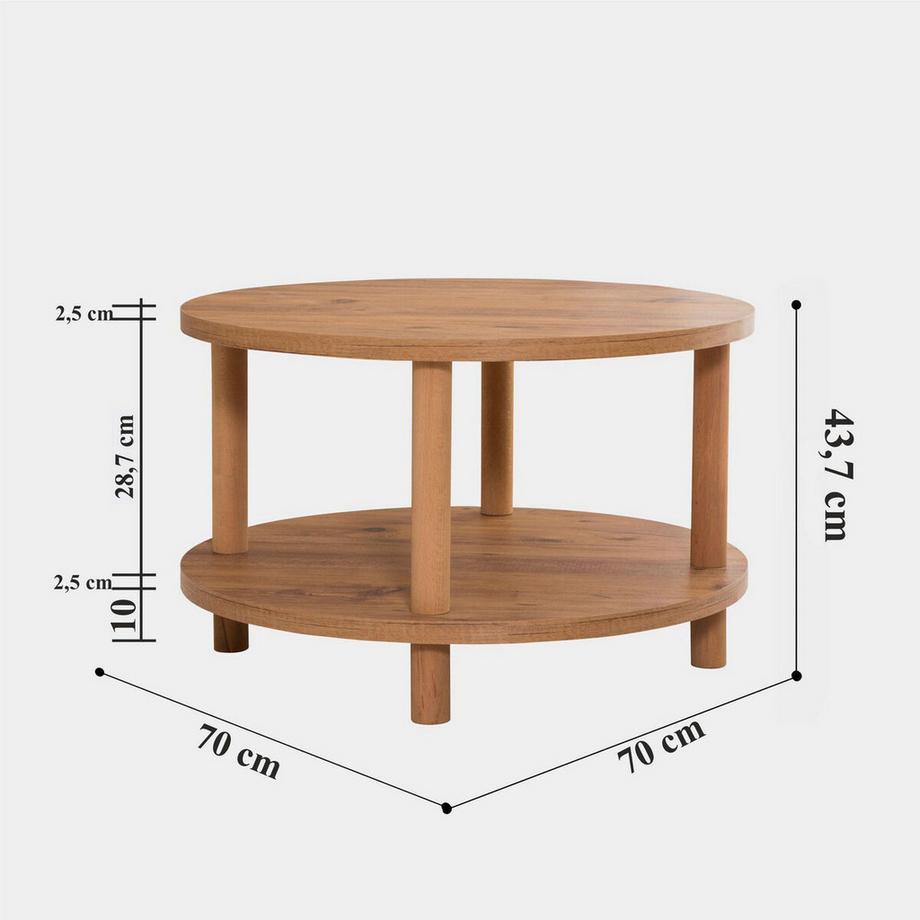 Calicosy Couchtisch ROBY  