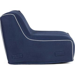 mutoni Chaise longue de jardin Rihanna gonflable bleu  