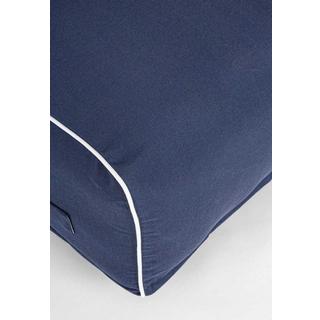 mutoni Chaise longue de jardin Rihanna gonflable bleu  